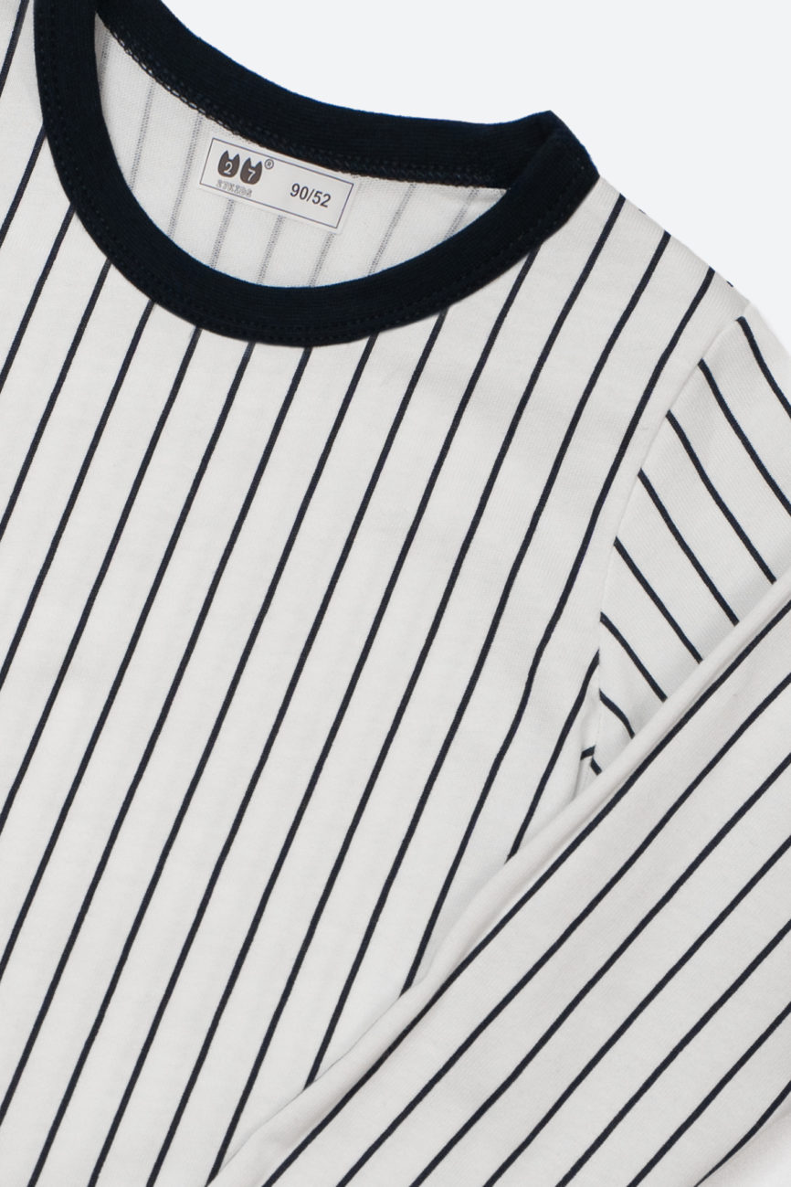 Лонгслив Вертикальная полоска