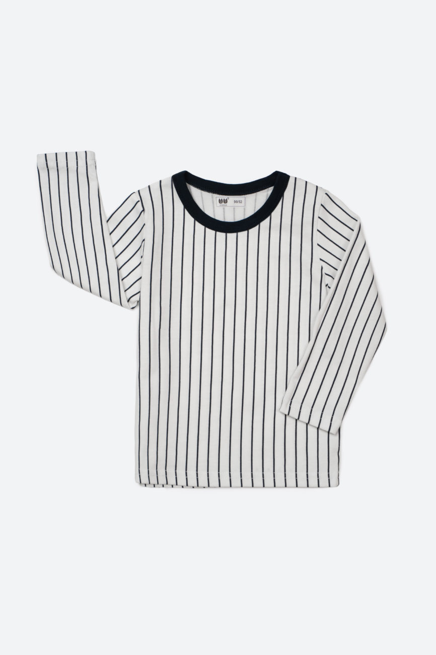 Лонгслив Вертикальная полоска