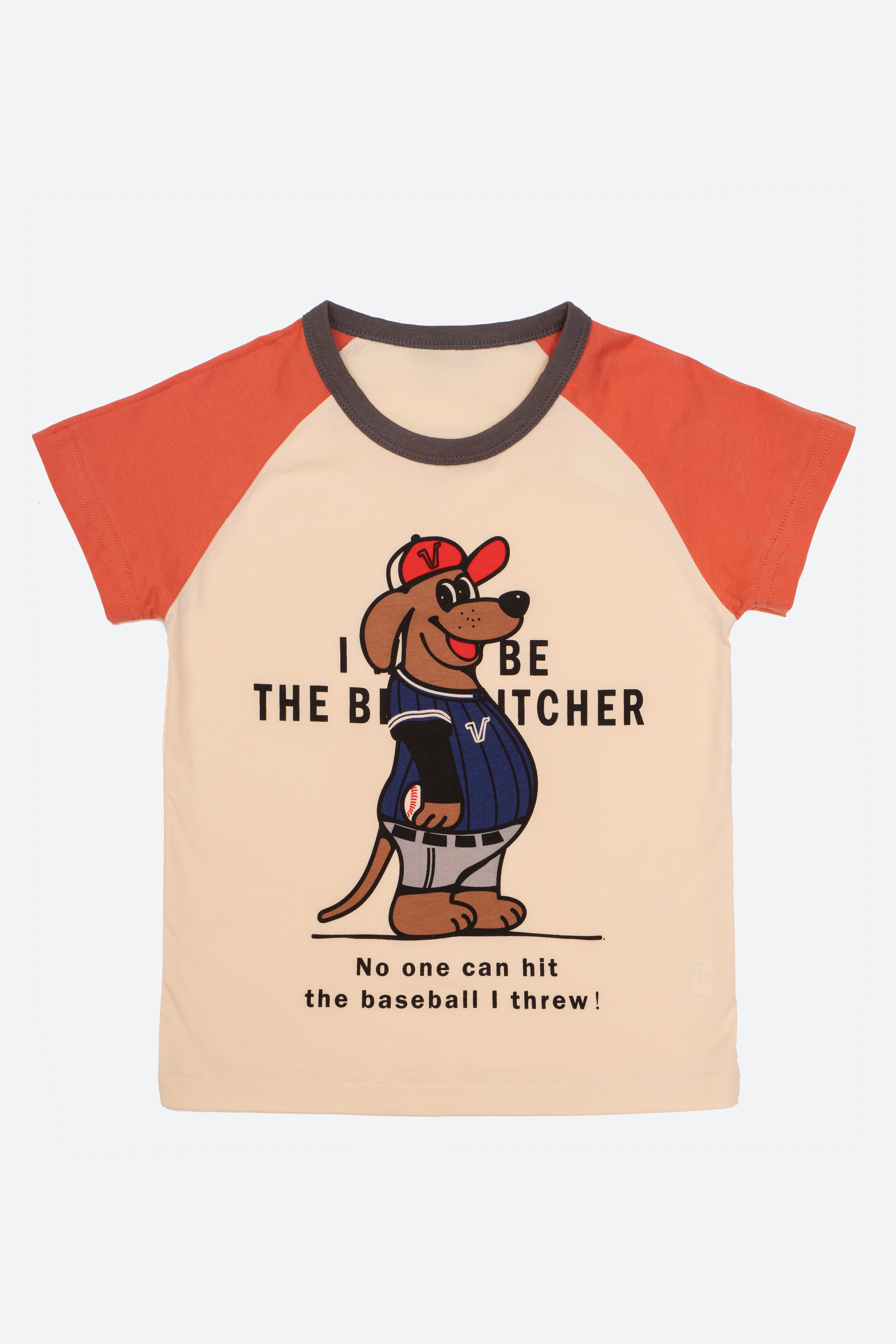 Футболка Собачка красная кепка