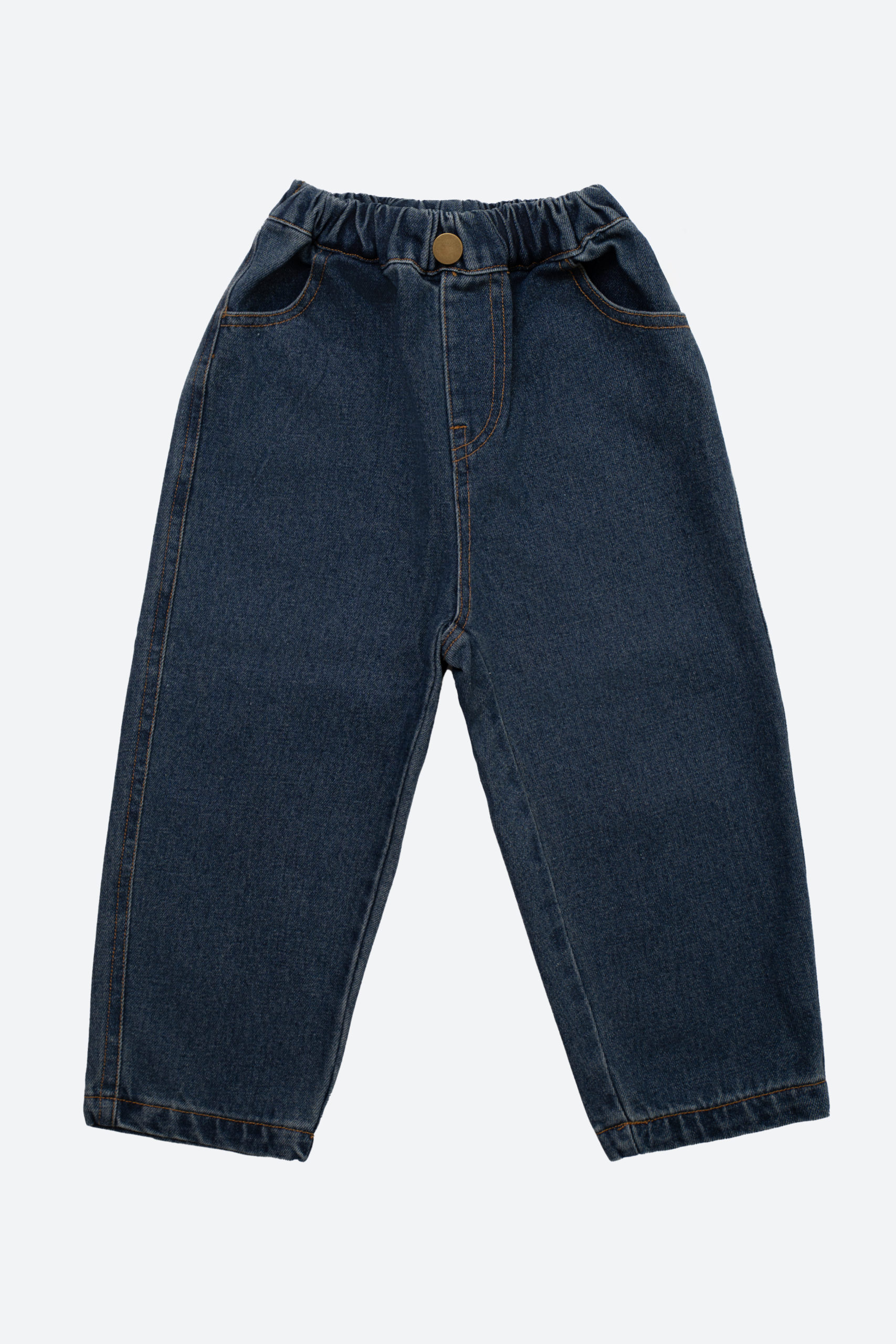 Джинсы Коричневая строчка