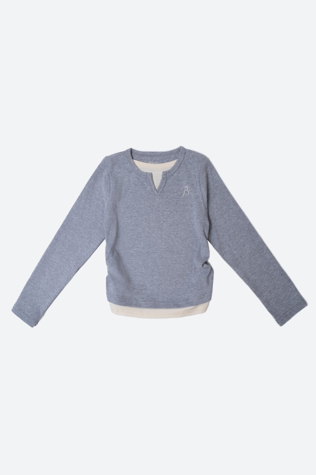 Лонгслив с вышивкой