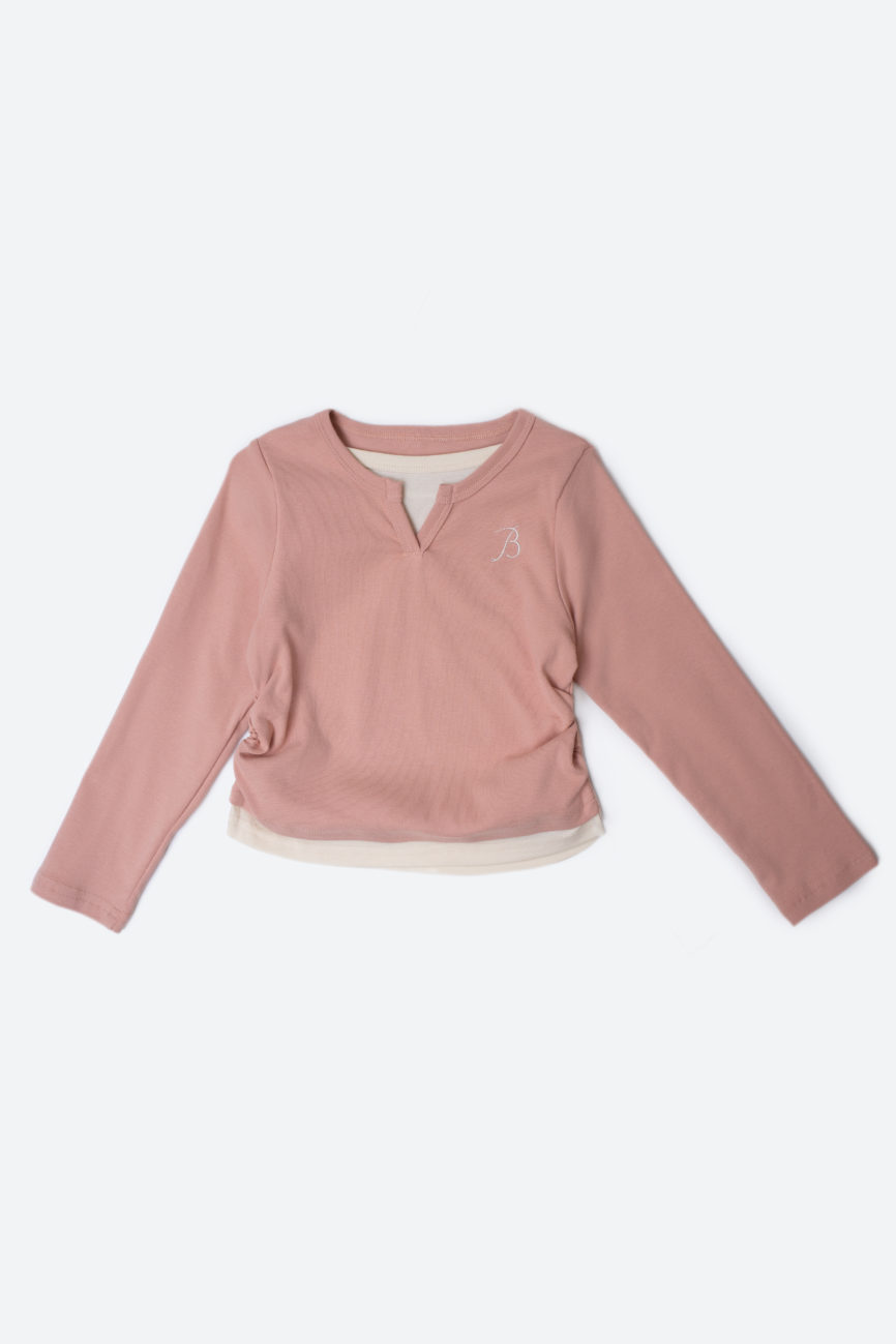 Лонгслив с вышивкой