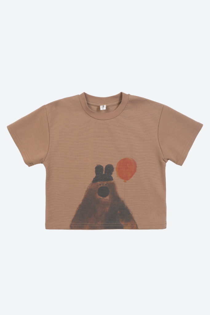 Футболка Медведь с шаром