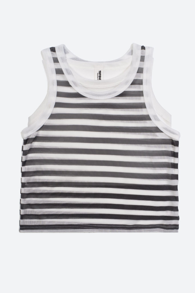 Майка полоска 1+1