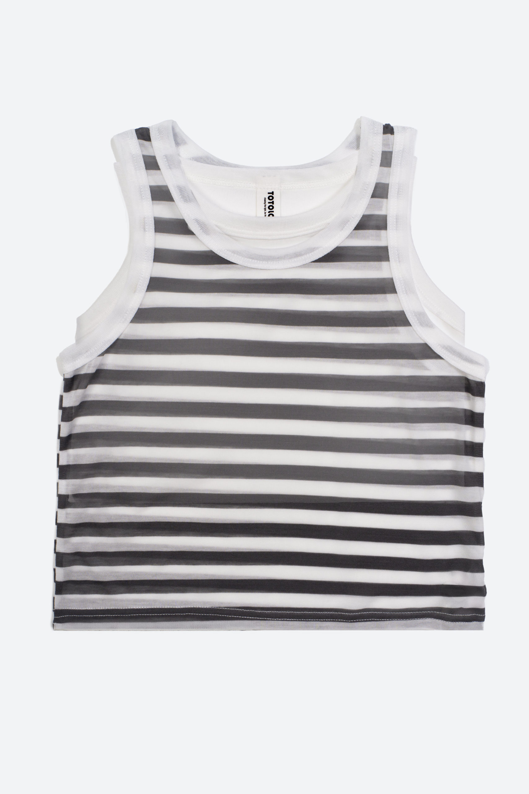 Майка полоска 1+1