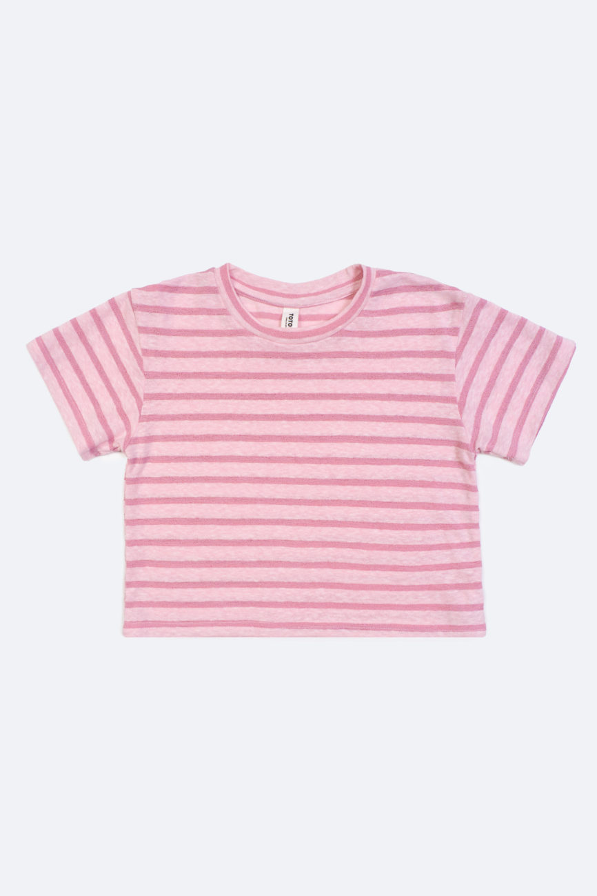 Футболка Розовая полоска