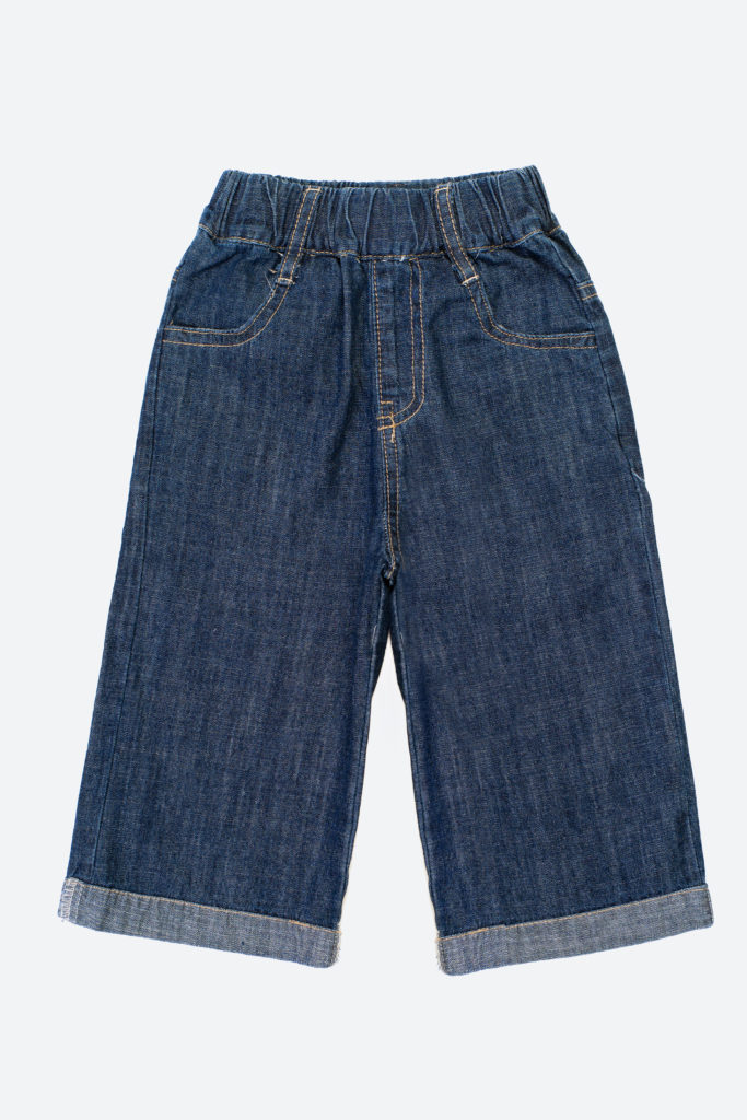 Джинсы с подворотом YIYA