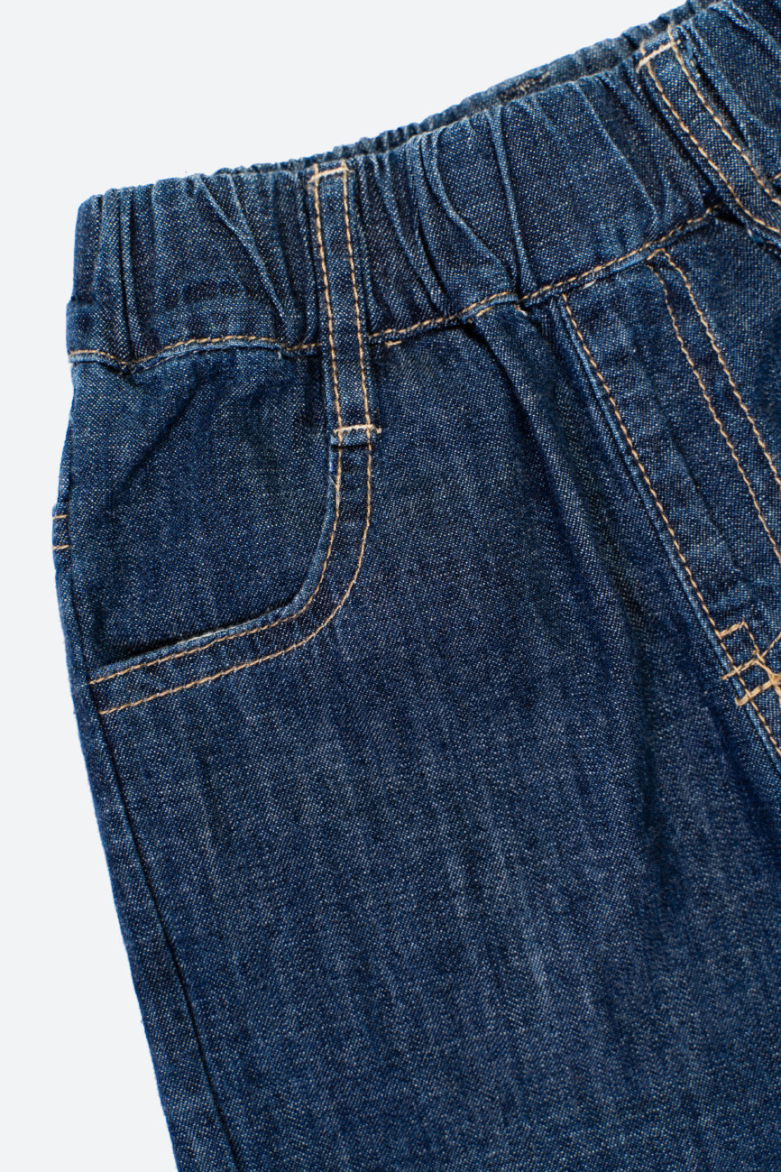 Джинсы с подворотом YIYA