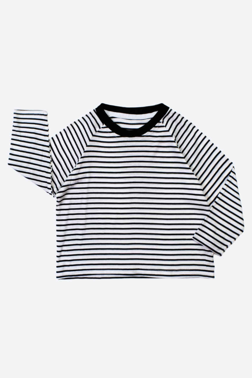 Лонгслив в полоску