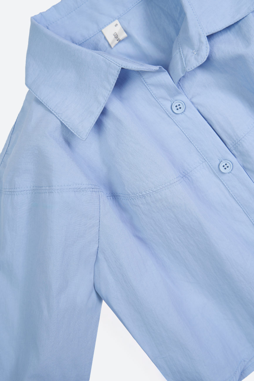 Рубашка Голубая