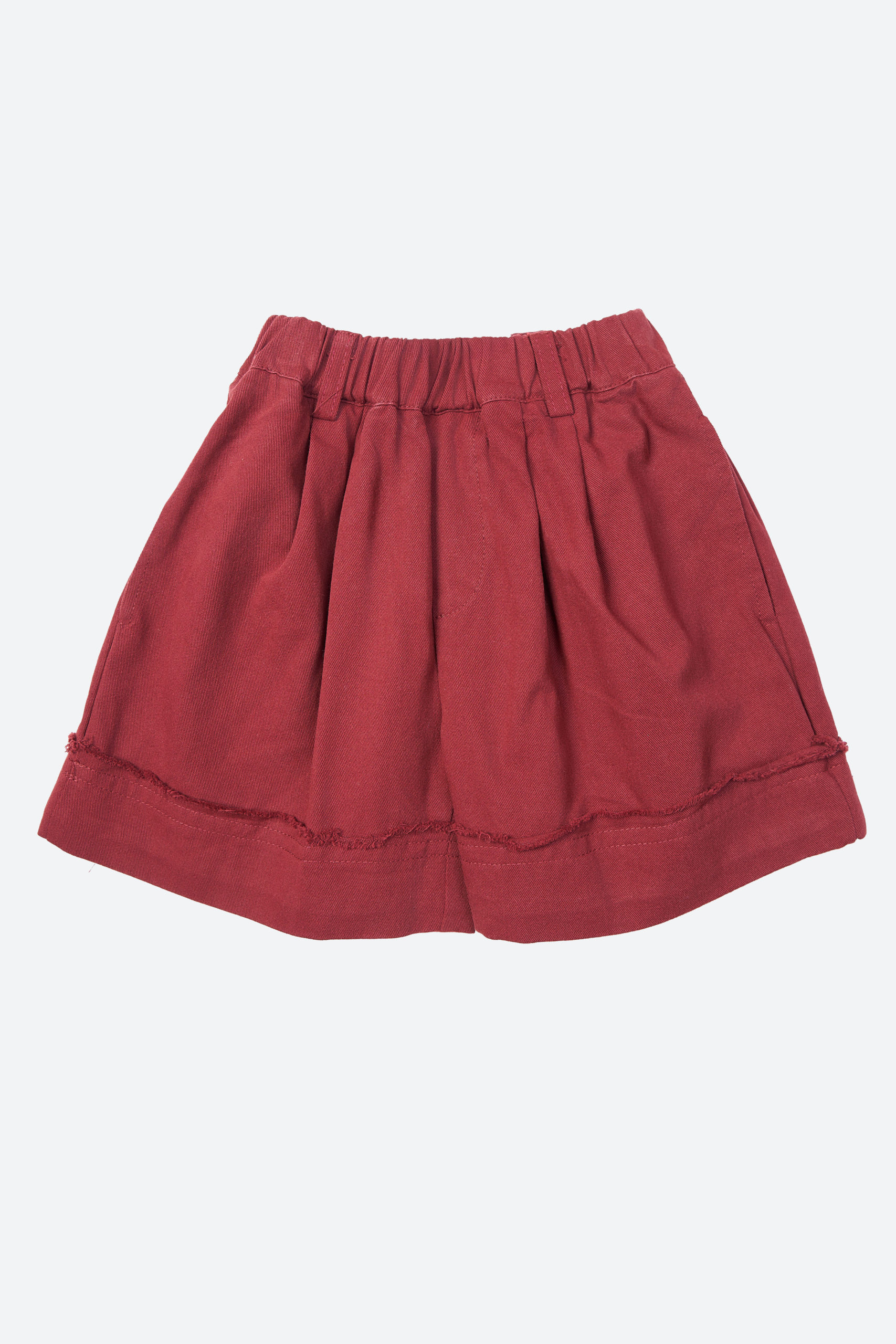 Шорты с отворотом