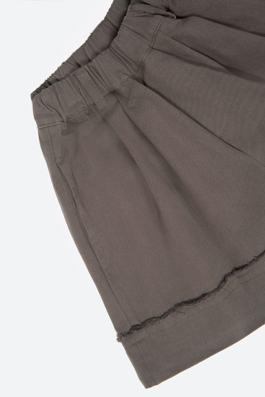 Шорты с отворотом