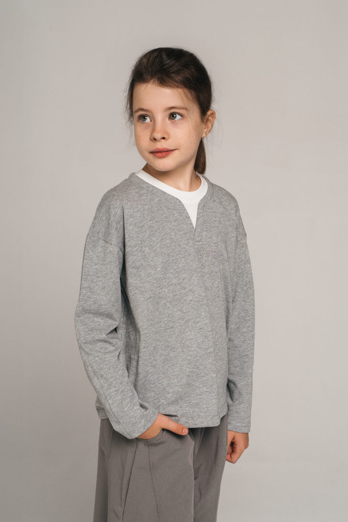 Хлопковый Лонгслив