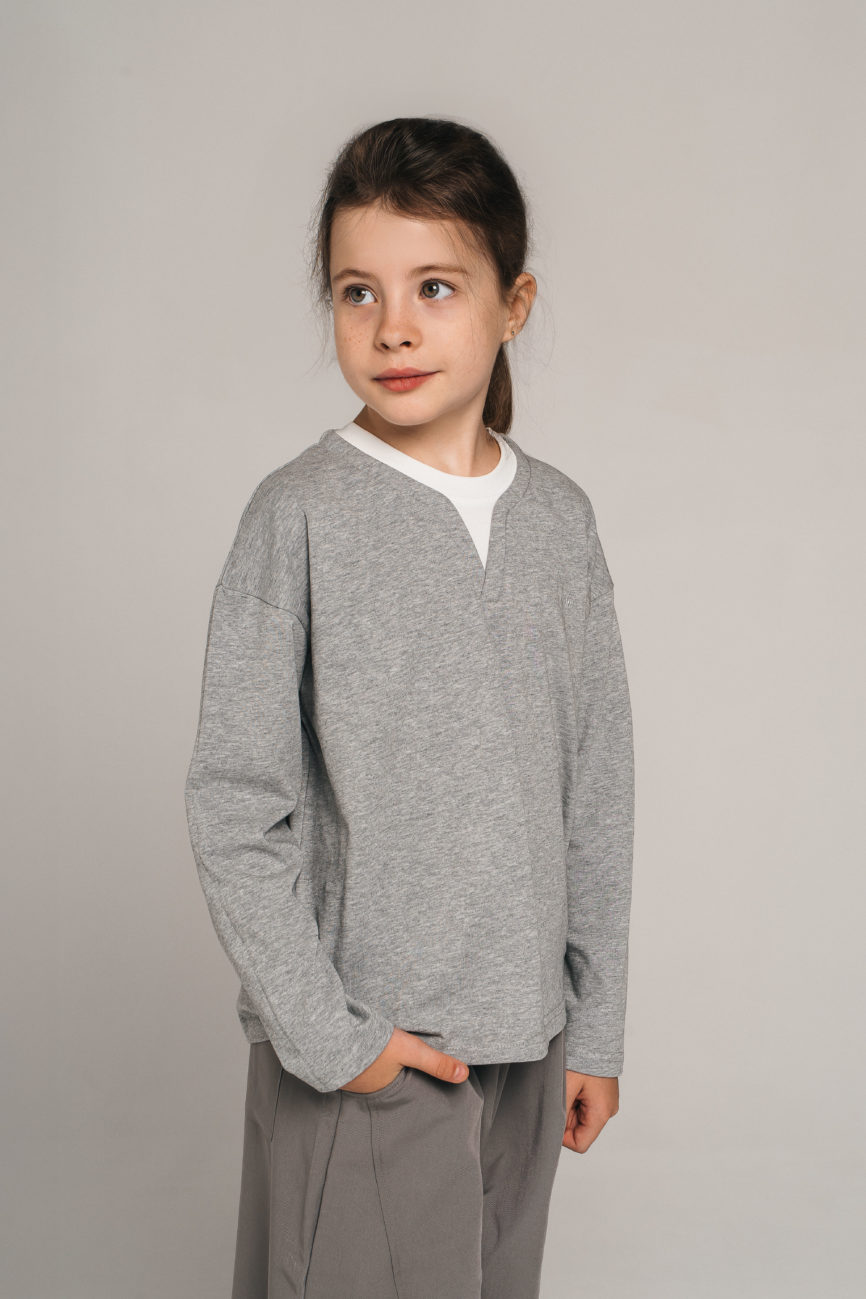 Хлопковый Лонгслив