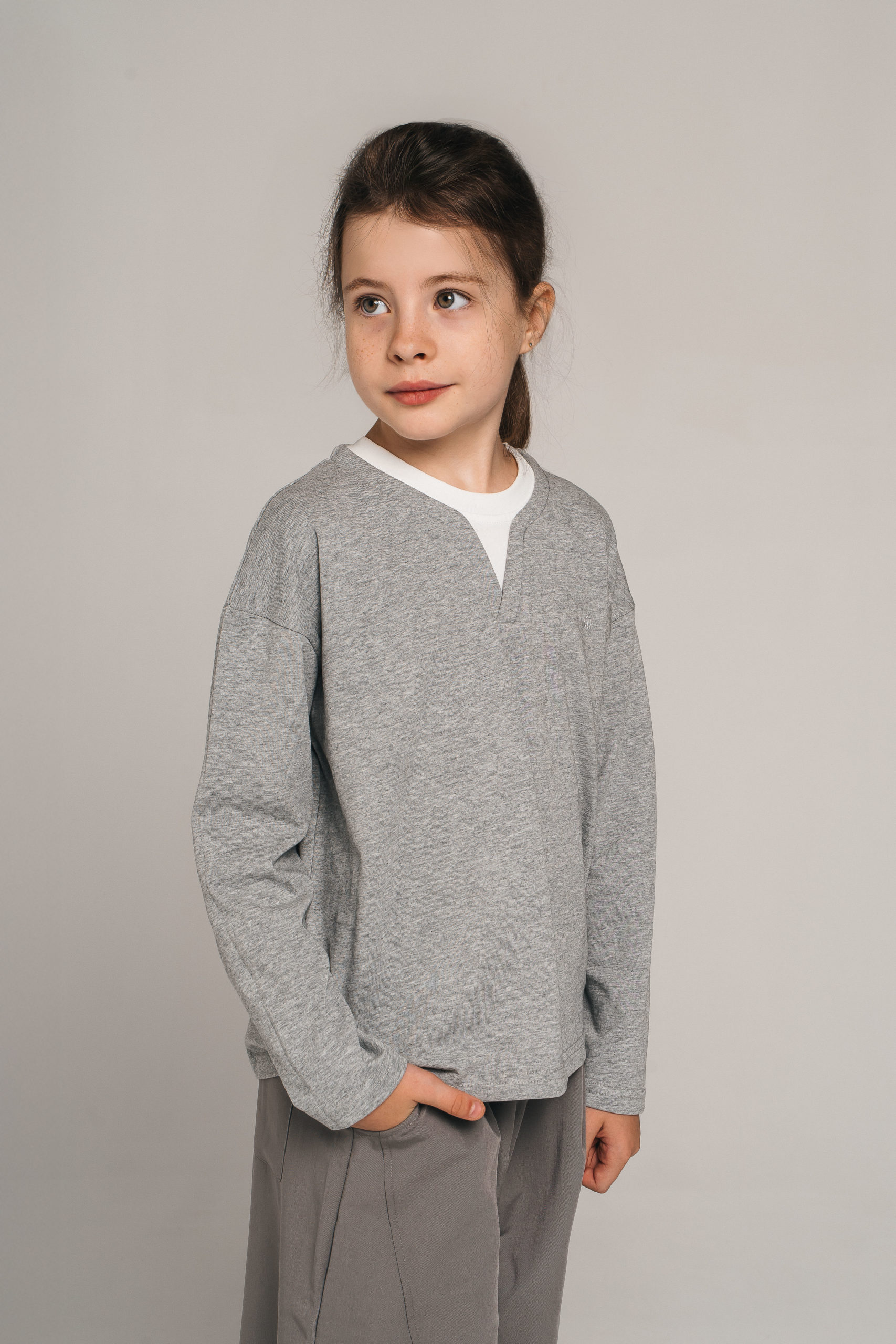 Хлопковый Лонгслив