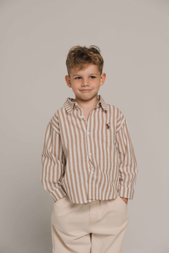 Рубашка Polo в полоску