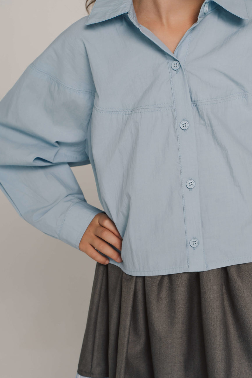 Рубашка Голубая