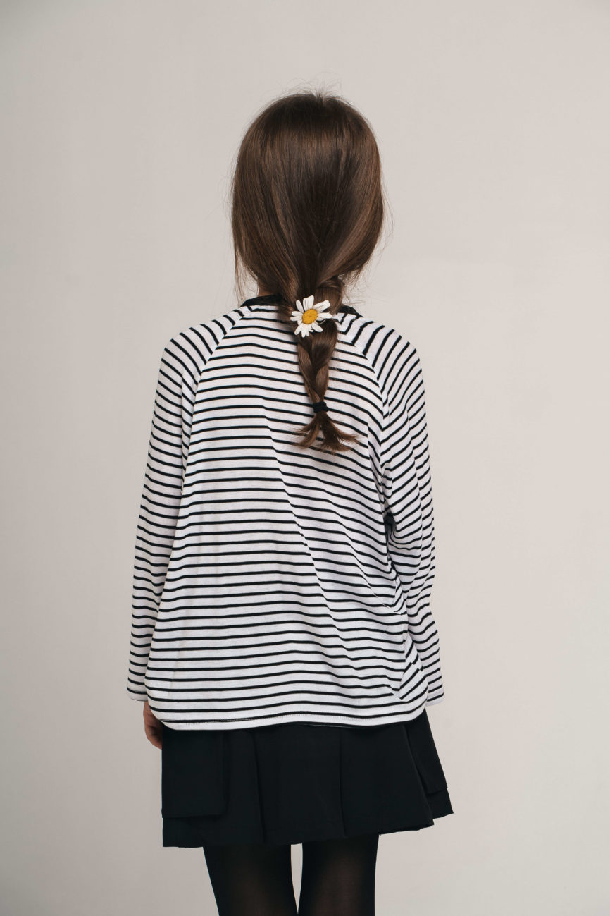 Лонгслив в полоску