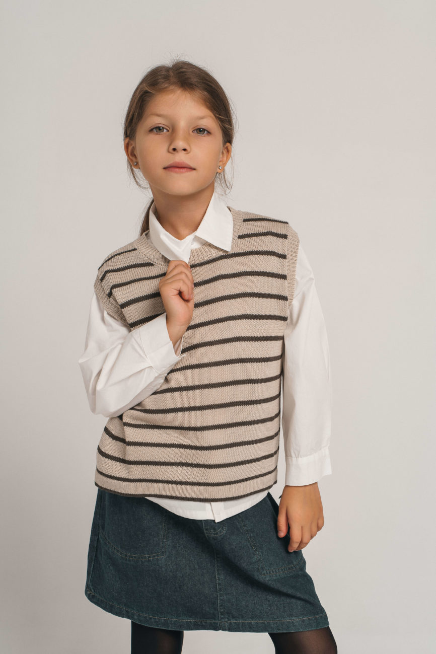 Топ вязанный