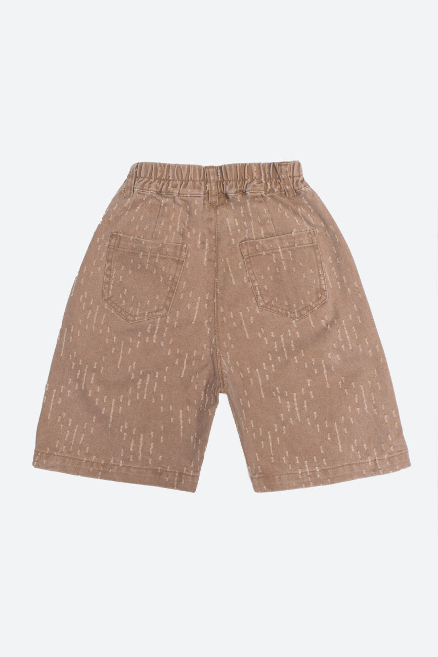 Шорты с потертостями
