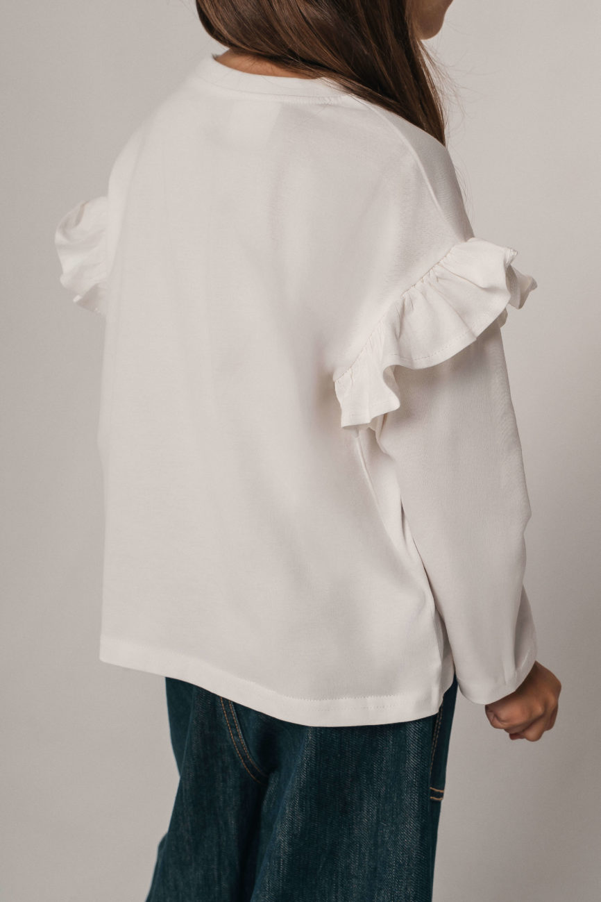 Лонгслив заяц с шарами