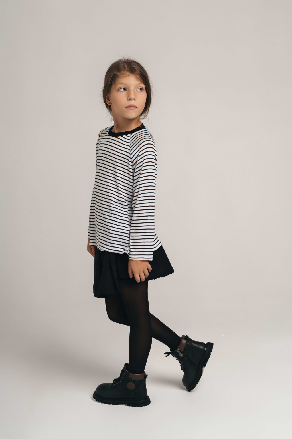 Лонгслив в полоску