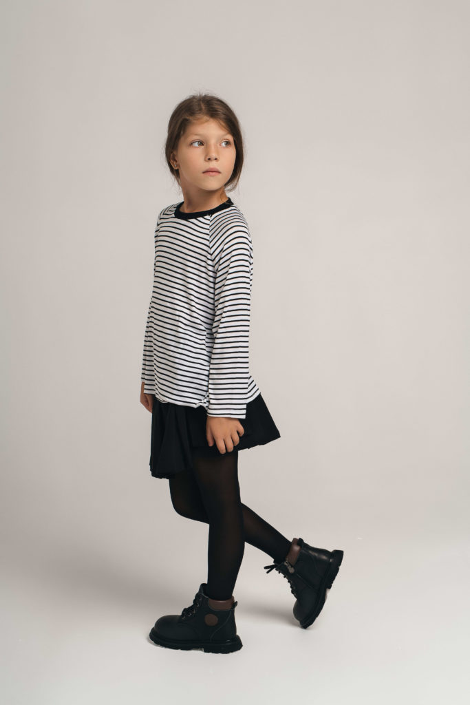 Лонгслив в полоску