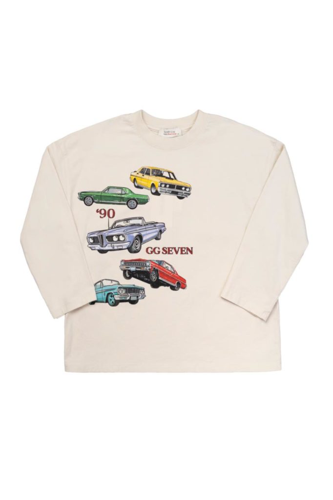 Лонгслив Машины