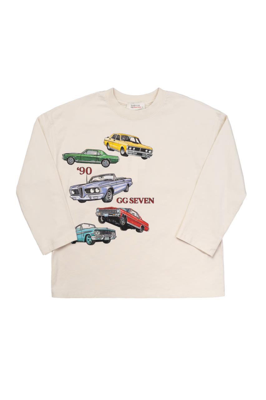 Лонгслив Машины